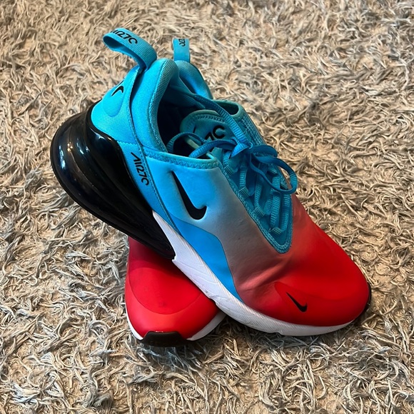 Nike Other - Nike AirMax 270 Ombré Red and Blue Size 9